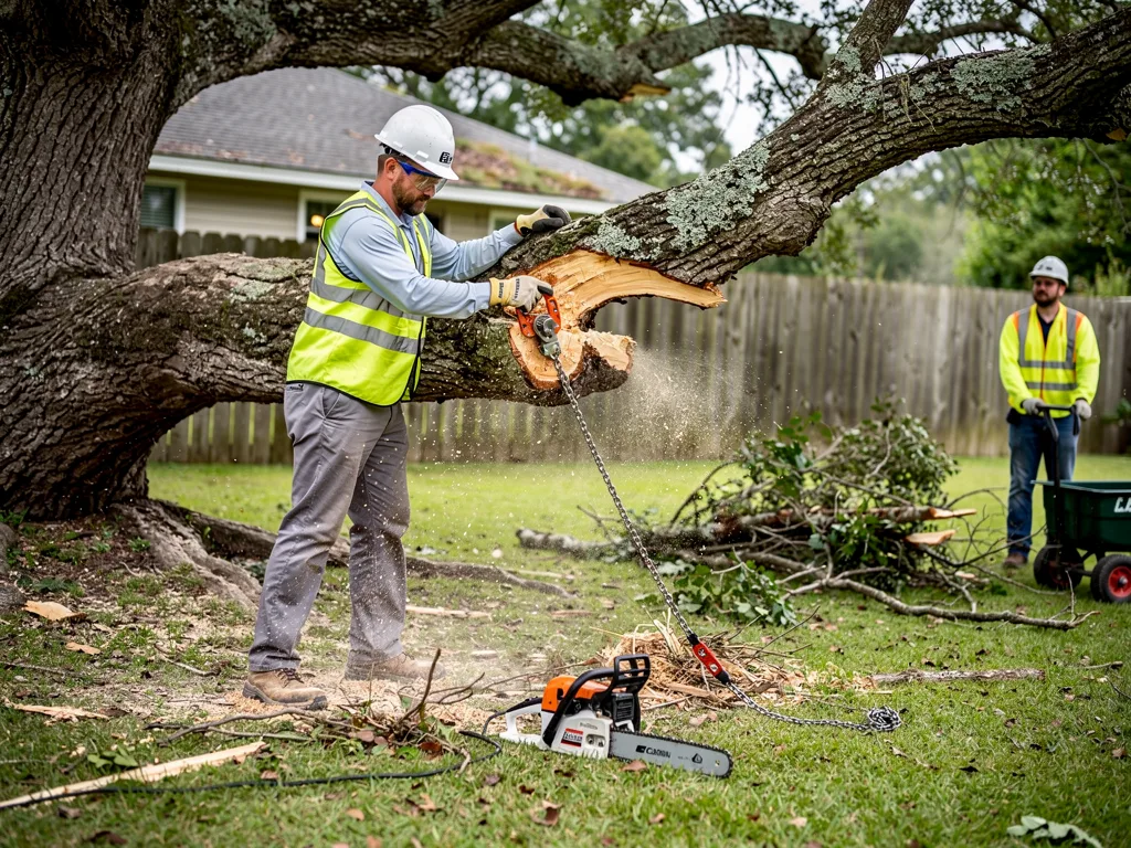 Storm Damage Tree Removal
